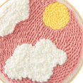 thumbnail image 3 of Kits de de con punzón de paisaje DIY, herramienta de bolígrafos perforadores, enhebrador de hilo suave Hugo Punch Embrodiery Starter, 3 of 3