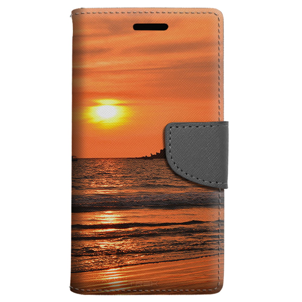 Ambient Beach Sunset Business Credit Card Holder Case 