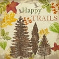 thumbnail image 2 of Greene, Taylor 26x26 White Modern Wood Framed Museum Art Print Titled - HAPPY TRAILS, 2 of 4