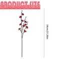 thumbnail image 3 of Fake Silk Plum Flower Long Stems Fake Peach Tree Branch, Artificial Plum Blossom, Simulation Long Stem Silk Flower Branches Home Kitchen Decoration Party Supplies, 3 of 7