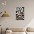 thumbnail image 3 of Madama Butterfly Canvas Floral Collage Wall Art by Art Remedy, White Frame, 20" x 30", 3 of 7