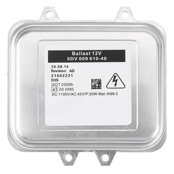 Xenon Headlight Ballast Unit Assembly Compatible for Buick Envision Regal for Jaguar XE for Porsche Cayenne S E-Hybrid 2014-2019 Replaces 5DV009 610-40