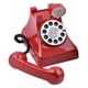 thumbnail image 5 of Dial Teléfono Caja de Ahorro de Dinero Banco de Monedas Contenedor de Cambio Estatuilla Decorativa Teléfono Vintage Olla de Ahorro de Dinero para el H rojo, 5 of 8