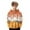 M-Orange, variant on Youth Hooded Sweatshirt Long Sleeve Pullover with All-Over Print, Soft Casual Hoodie for Outdoor and School, Cozy -Lined Apparel for Junior,Red 150