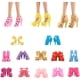 thumbnail image 3 of Conjunto de ropa y vestido de fiesta para muñecas, accesorios suaves para muñecas para niñas, 3 of 7
