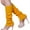 Yellow, variant on Niaviben Thigh High Leg Warmers Chunky Leg Warmers Knit Leg Warmers Ladies Leg Warmers Ladies Socks Leg Warmers for Women Woman Socks Black One Size