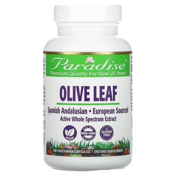 Olive Leaf, 120 Vegetarian Capsules, Paradise Herbs