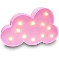 thumbnail image 3 of Lámpara de Nube 3D Decorativa JAMW Luz de Noche Rosa, 3 of 5