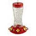 thumbnail image 2 of Audubon 24111 Bird Feeder, Hummingbird, Clear Swirl Glass, 3-Perch, 16-oz. - Quantity 1, 2 of 3