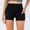 Black, variant on Biker Shorts Dgankt Women's Solid Color Fitting Sports Fitness Training Breathable Shorts Pockets Yoga Shorts On Clearance