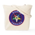 thumbnail image 2 of CafePress - North Carolina OES In A Circle Tote Bag - Unisex Canvas Tote Bag, Beige, 1-Piece, 2 of 9