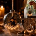 thumbnail image 5 of Halloween Tree Decorations,Hanging Glowing Bauble | Halloween Wonders Collection Ornament Lighted Sphere,Mini Transparent Ball Holiday Gifts, 5 of 6