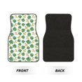 thumbnail image 2 of Disketp Frogs And Tropical Leaves for Crystal Velvet Car Mats Four-Piece Set,All-Season Automotive Protection, Vehicles, Cars, Trucks, and SUVs,Anti-Slip Design, 2 of 7