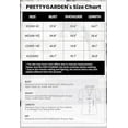 thumbnail image 7 of PRETTYGARDEN Womens Summer Lace Tops Short Puff Sleeve Casual Dressy Blouses Eyelet Crew Neck Buttom Down Shirts, 7 of 7