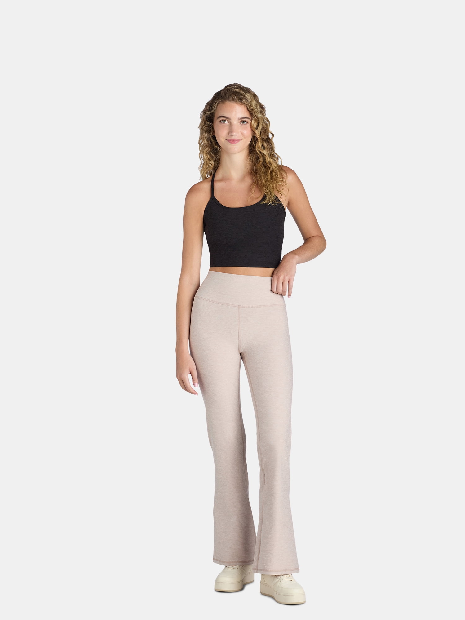 Athletic Works Women's ButterCore Flare Pants, 31” Inseam, Sizes XS-XXXL