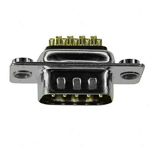 171-009-102-011 NorComp DE9 Male D-SUB Solder Type Connector w/Integral 4-40 Clinch Nut Board Side Priced per Each Non-RoHS - 171-009-102-011