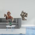 thumbnail image 2 of Centro De Mesa De Caballero Búho Acrílico, Adorno Animal Moderno, Escultura Impermeable Para El Hogar, Oficina, Sala De Estar, Gabinete, Decoración, Regalo, 2 of 8