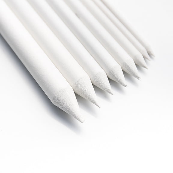 Sketch Paper Eraser Pencils, 8-Piece Set: For Shading, Sketching, and Highlighting; Double-Sided Pointed Tips