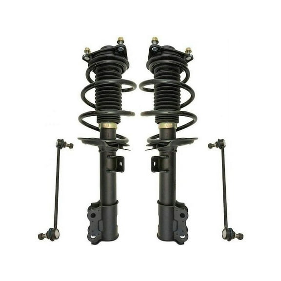 Front Strut Assembly and Sway Bar Link Kit - Compatible with 2011 Hyundai Sonata