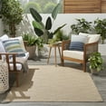 thumbnail image 5 of Nourison Practical Solutions Indoor/Outdoor Natural 7' x 10' Area Rug (7x10), 5 of 10