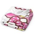 thumbnail image 3 of Hello Kitty Blanket, Super Soft Throw Blanket, Cozy Flannel Blankets For Boys Girls, Warm Blankets For Couch Sofa Bed, 60"X50", 3 of 9