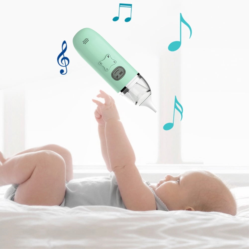 Baby Nasal Aspirator, Electric Baby Nose Sucker for Kids Toddlers, Baby Nose Cleaner, Automatic Booger Remover Sucker for Infants