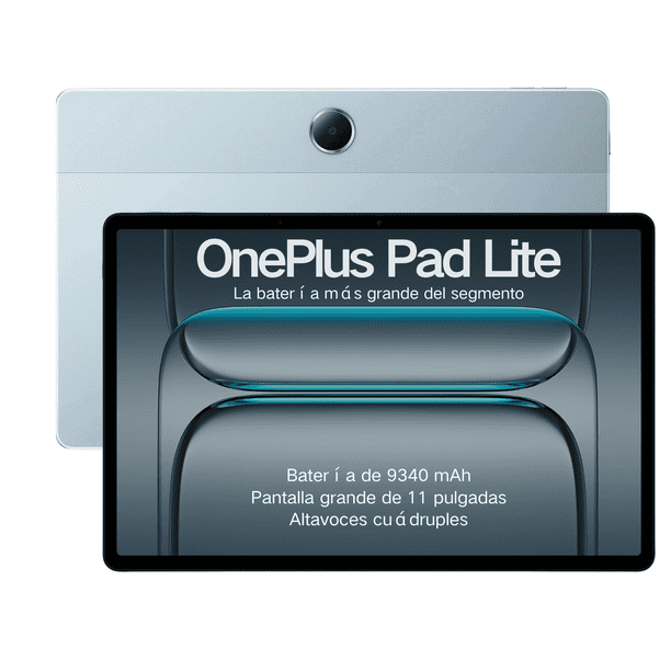 Tableta OnePlus Pad Lite 6+128GB 11" 9340 mAh Azul WIFI