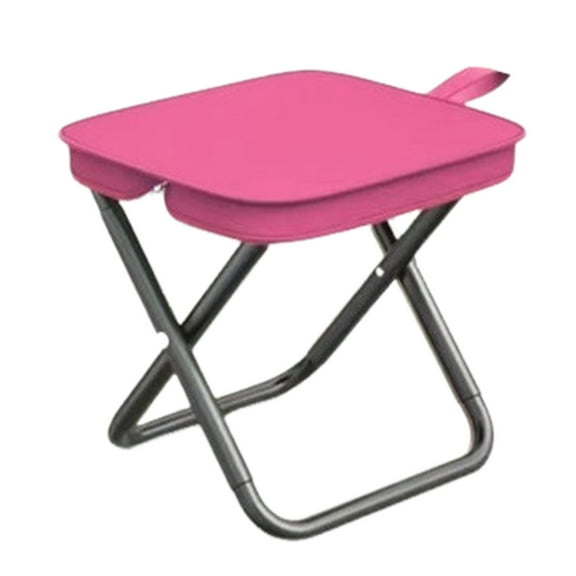 Hyasfey Outdoor Folding Stool with Carry Bag Portable Lightweight Heavy Duty Camping Backpacking Beach Picnic Fishing Collapsible Chair Seat