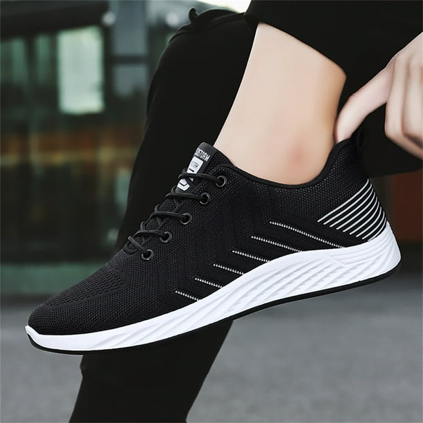 Gvdentm Mens Slip On Walking Shoes Lightweight Breathable Non Slip