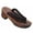Multi-colored, variant on Wooden Geta Clogs Sandals Flip Flops for Women with Arch Support,Japanese Wooden Clogs Womens Japanese Style Wood Clog Flip Flops Shoes Anti-Skid Slippers Wooden Geta