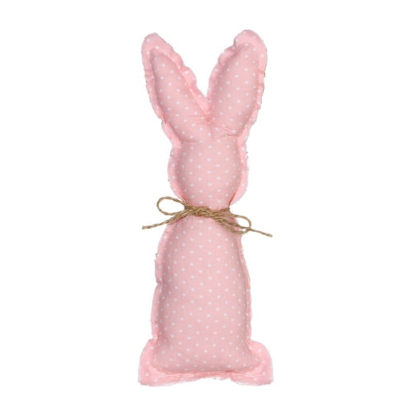 Hanging Rabbit Easter Plush Crafts Decorative Toy for Kids&Adults Trick Toy with Present Pattern Relieve Pressure