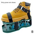 thumbnail image 4 of Chaussures d'Aération pour Pelouse Pointes en Acier Inoxydable Sangle Réglable 2.6 Pouces Aérateur de Sol Écologique pour Pelouse Plus Saine, 4 of 8