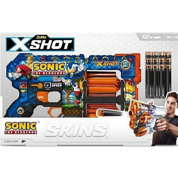 X-Shot Skinz Sonic the Hedgehog Blaster