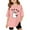 Pink, variant on Tiijoy Toddler Girls Graphic Tee Loose Short Sleeve Crew Neck T Shirt for Kids, Sizes 3-4T