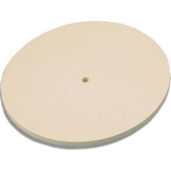 Felt Lap Wheel, Diamond Hard, 6", Item No. 17.291