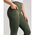 thumbnail image 5 of Real Essentials 3 Pack: Women's Joggers with Pockets - High Waist Workout Yoga Tapered Sweatpants Lounge (Available in Plus), 5 of 6
