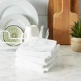 thumbnail image 4 of Basic Barmop Collection Kitchen, Dishcloth Set, White 8 Count, 4 of 8