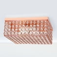 thumbnail image 4 of Lalia Home LHM-2004-RG Glam 2 Light 12 in. Square Flush Mount, Rose Gold, 4 of 4