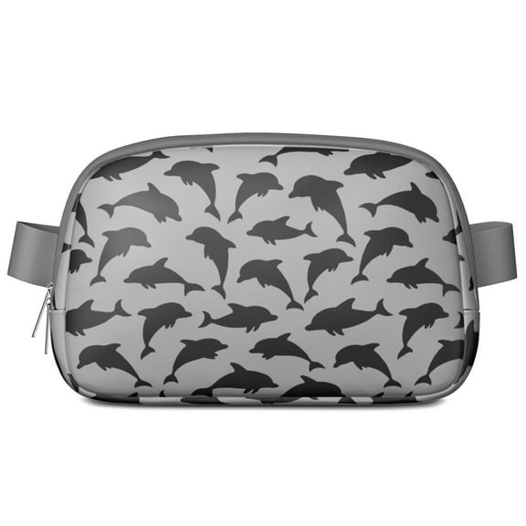 Shark Fanny Pack – Cute Nautical Waist Bag with Marine Life and Ocean Design – Waterproof Adjustable Belt Bag for Tropical Travel and Beach Adventures