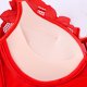 thumbnail image 4 of Puntoco Bralettes para mujer Colección de pechos de color liso para mujer Sujetador de talla grande con caída Sujetador ultrafino de verano Sujetador diario, 4 of 4