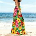 thumbnail image 7 of Turilly Cover Up Pants for Swimwear Women Chiffon Casual Wide Leg High Waisted Summer Beach Mesh Bathing Suit Pants, 7 of 7