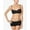 White, variant on Coco Reef BLACK Underwire Ruched Swim Top, US 38C, UK 38C