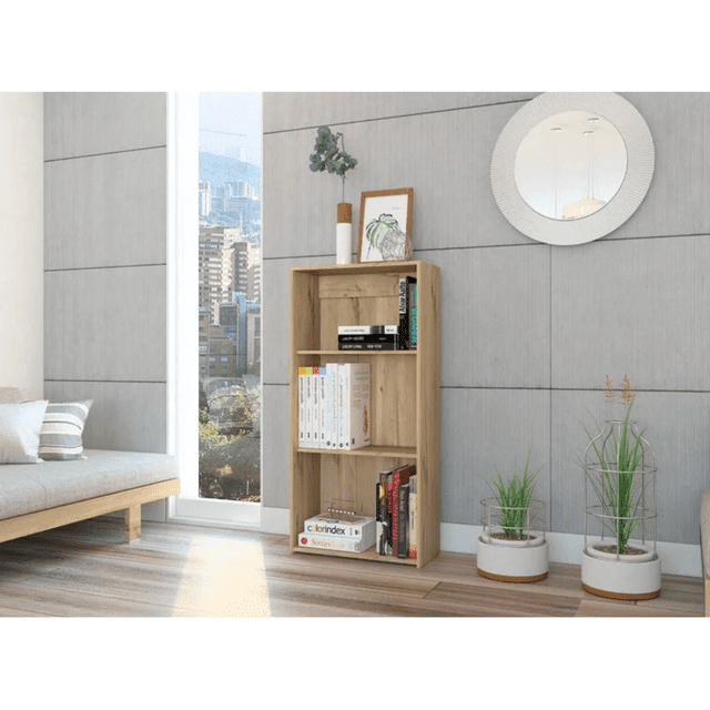 Librero Organizador Vertical con Entrepaños para Libros y Decoración | Excelsior