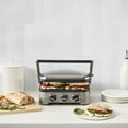 thumbnail image 3 of Cuisinart® Griddler® Indoor Grill, Griddle, and Panini Press Color, Stainless Steel, GR-4NNAS, 3 of 9