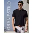 thumbnail image 3 of Playera Tipo Polo Calidad Moda Casual Fashion Slim Ajuste, 3 of 8