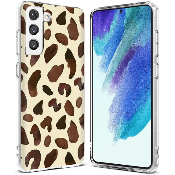 TalkingCase Slim Case Compatible for Samsung Galaxy S21 FE 5G (Fan Edition), Watercolor Fur 10 Print, Lightweight, Flexible, Soft, USA
