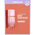 thumbnail image 4 of SHEGLAM Blush Líquido Color Bloom Larga Duración (Hush Hush), 4 of 5