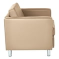 thumbnail image 2 of Pacific Armchair In Dillon Buff Cream Vinyl Fabric, 2 of 4