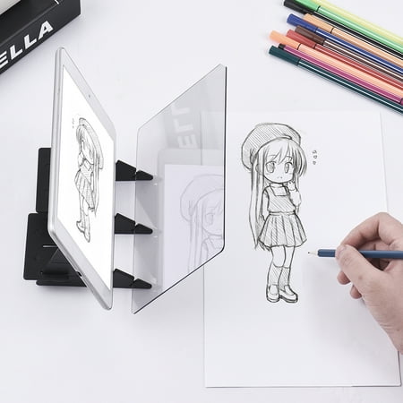 Portable Optical Tracing Board Copy Pad Panel Crafts Anime