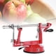 thumbnail image 4 of Pelador de manzanas manual multifunción de acero inoxidable, descorazonador de patatas, frutas y verduras, suministros de cocina, color rojo, 4 of 12